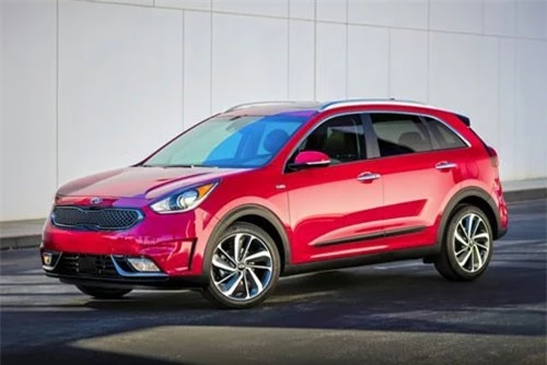 6. Kia Niro FE 2019 (tổng quãng đường di chuyển mỗi lần tiếp nhiên liệu: 996 km).