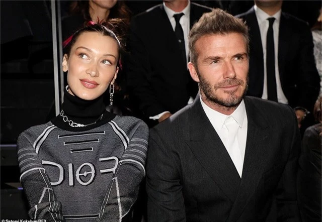  Bella Hadid và David Beckham là tâm điểm thu hút sự chú ý trong sự kiện 