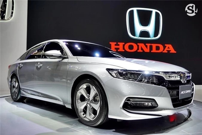 2019 Honda Accord tại Motor Expo 2018 ở Thái Lan. 