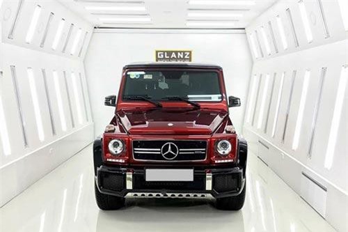 Đại gia Việt chi hơn 1 tỷ đồng sơn Mercedes-Benz G63 AMG