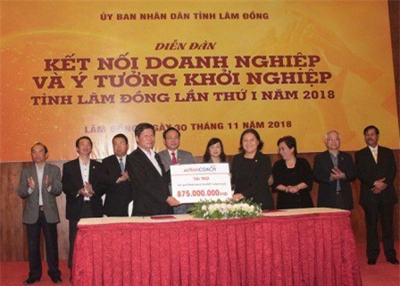 ActionCOACH tài trợ gói huấn luyện cho các dự án khởi nghiệp Lâm Đồng