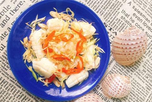 Clip: Công thức làm món mực xào sả ớt ngon miễn chê