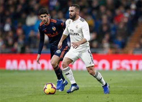 Đánh bại Valencia, Real Madrid áp sát top 4 La Liga