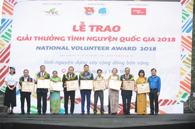 Lễ trao giải thưởng Tình nguyện Quốc gia 2018