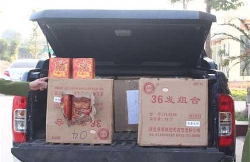 Công an tỉnh Bắc Giang Liên tiếp bắt giữ gần 6 tạ pháo nổ