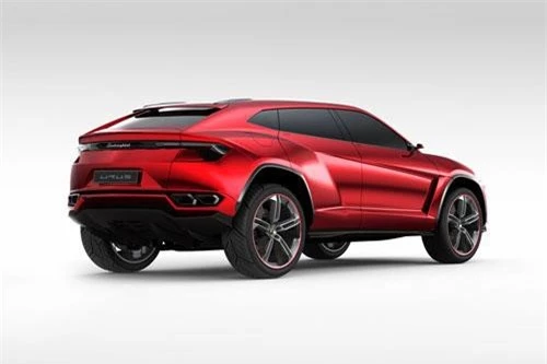 10. Lamborghini Urus Concept 2012.