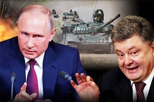 Putin vạch trần "trò chơi chiến tranh" của Tổng thống Ukraine Poroshenko