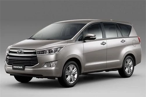 5. Toyota Innova (doanh số: 8.228 chiếc).