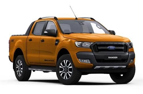 8. Ford Ranger (doanh số: 7.196 chiếc).