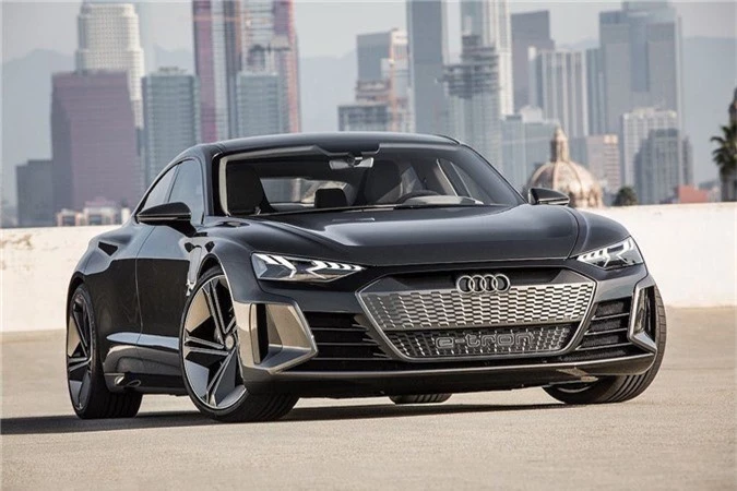 Xem trước xe điện tuyệt đẹp Audi e-tron GT bán ra vào năm 2021 ảnh 1