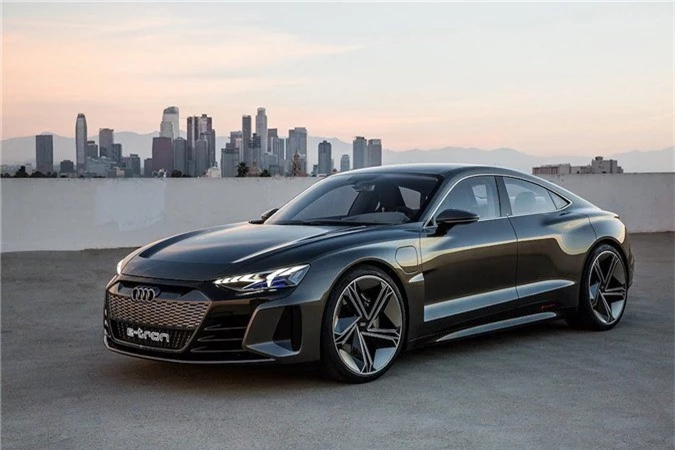 Xem trước xe điện tuyệt đẹp Audi e-tron GT bán ra vào năm 2021 ảnh 2