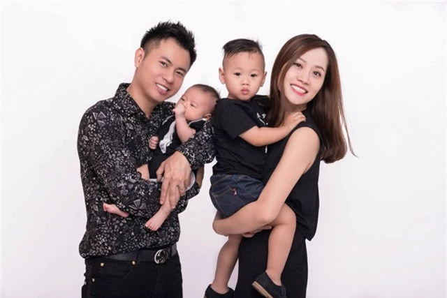 Gia đình hạnh phúc của Dương Cầm.