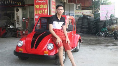 Học sinh lớp 11 ‘trình làng’ ô tô điện tự thiết kế