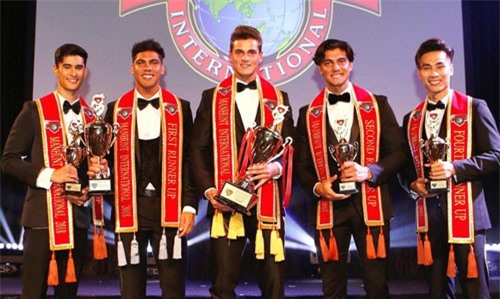 Đại diện Việt Nam kiệt sức khi đăng quang Á vương Manhunt International 2018