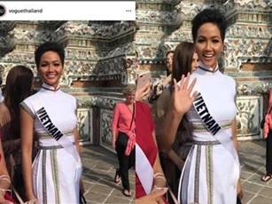 Clip: H'Hen Niê ‘ghi điểm’ tại Miss Universe 2018 với thứ đặc biệt này