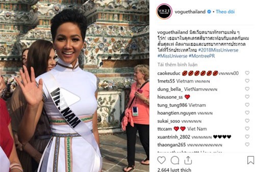 H'Hen Niê được tạp chí Vogue Thái Lan chú ý nhờ thứ ‘vũ khí’ này