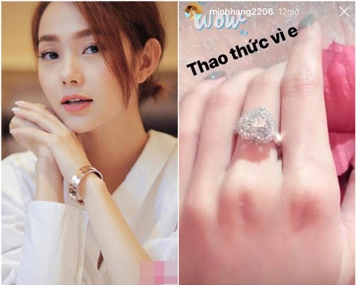 Khoe nhẫn kim cương, biệt thự, Minh Hằng giàu cỡ nào?