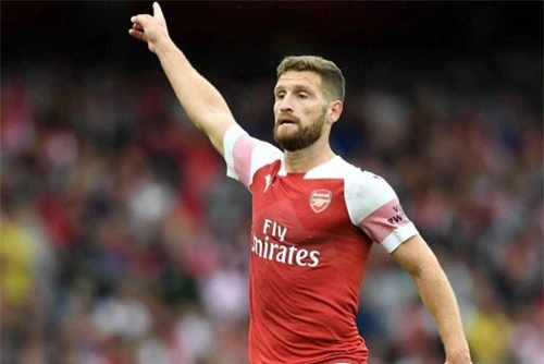 Trung vệ: Shkodran Mustafi (Arsenal).