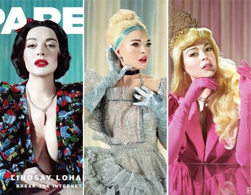 “Gái hư” Lindsay Lohan hóa thân thành... Bạch Tuyết, tự nhận mình “ngoan”