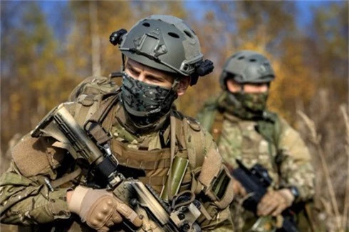  Lính đặc nhiệm Nga tại Dagestan. Ảnh: Special Operation. 