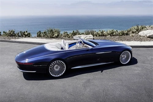 7. Vision Mercedes-Maybach 6 Cabriolet.