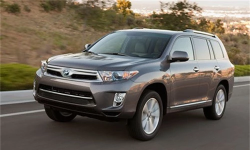 Hang loat xe Toyota Highlander bi roi truc vo-lang