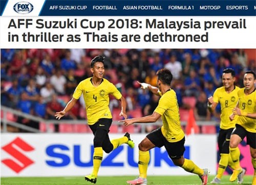 Fox Sports: Malaysia vào chung kết sau trận cầu kinh dị