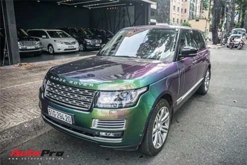 Ngắm siêu xe Range Rover Autobiography LWB ngũ sắc của đại gia Sài Gòn