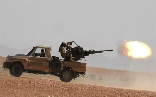 Khủng bố đã tấn công làm nổ tung 1 xe tăng của quân đội Syria