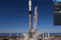 Toàn cảnh Mỹ phóng thành công tên lửa Falcon 9 lên quỹ đạo