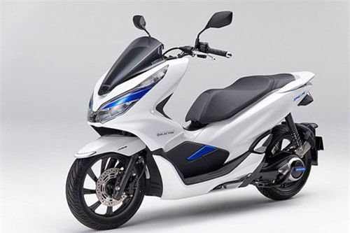 Cận cảnh xe ga điện Honda PCX giá 144,5 triệu đồng tại Nhật Bản