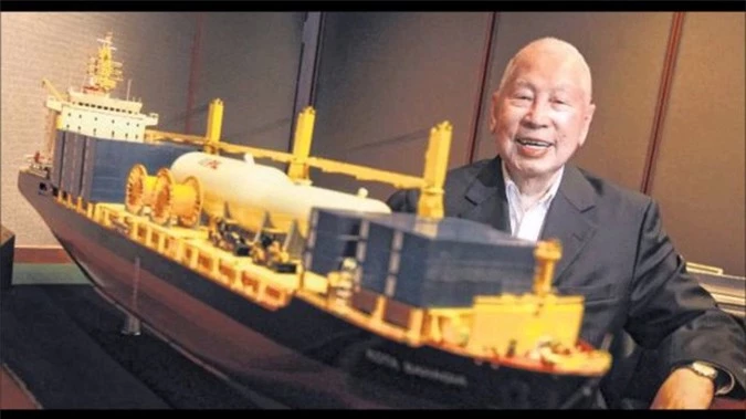 Tỷ phú Chang Yun Chung 100 tuổi với khối tài sản 1,8 tỷ USD. Ảnh: Forbes.