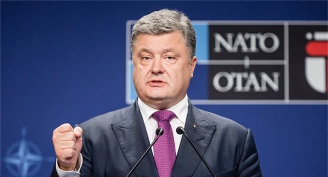  Tổng thống Ukraine Poroshenko (Ảnh: Sputnik) 