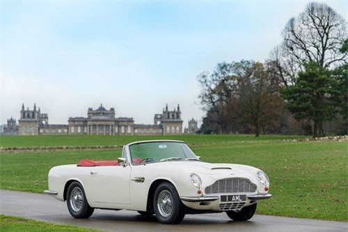 Aston Martin lắp động cơ điện cho xe cổ mui trần DB6 MkII