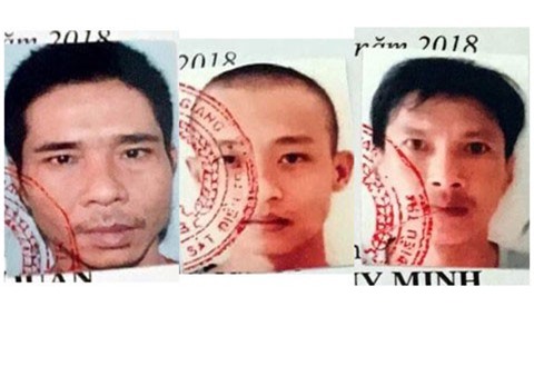 Truy nã đặc biệt 3 phạm nhân trốn khỏi trại tạm giạm