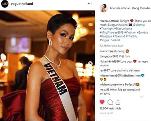 H’Hen Niê nhận 'mưa lời khen' sau màn catwalk tại Miss Universe 2018