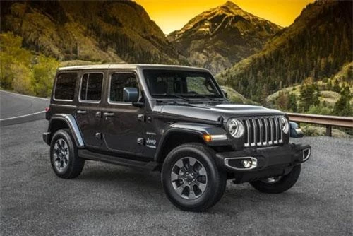 10. Jeep Wrangler (doanh số: 15.963 chiếc).