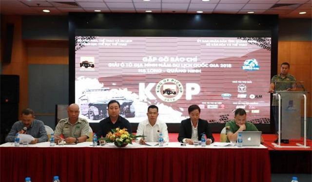  Giải ô tô địa hình năm du lịch quốc gia 2018 diễn ra tại Quảng Ninh