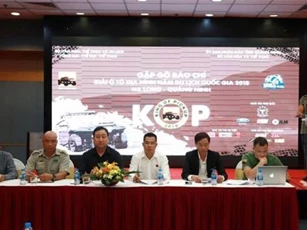 Giải ô tô địa hình năm du lịch quốc gia 2018 diễn ra tại Quảng Ninh