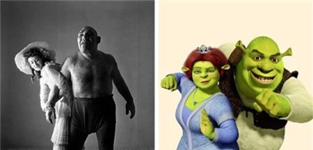 Nguyên bản của gã chằn tinh Shrek trong bộ phim hoạt hình nổi tiếng là người đàn ông có tên Maurice Tillet. Bất chấp ngoại hình khác lạ, Maurice Tillet vẫn có biệt danh là “thiên thần” vì tính cách dễ mến và thông thuộc tới 16 ngoại ngữ.