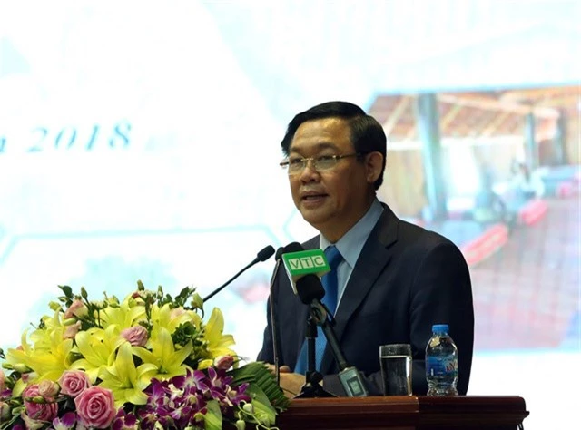 Phó Thủ tướng Chính phủ Vương Đình Huệ tại Hội thảo ngày 6/12