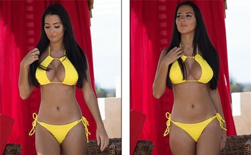 Yazmin Oukhellou khoe đường cong bốc lửa