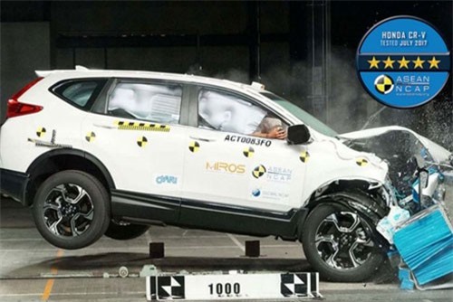 Honda CR-V nhận hai giải thưởng của ASEAN NCAP về an toàn