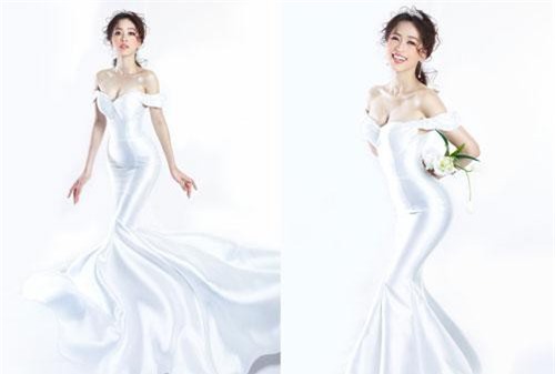 Bị chê người mỏng, Á hậu Phương Nga bất ngờ tung ảnh mặc váy cưới khoe vòng một đầy đặn "khó ngờ"
