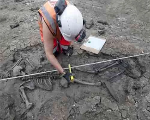 Bộ xương được xác định có niên đại cách đây 500 năm.