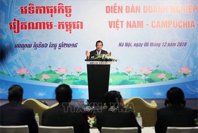 Thủ tướng Hun Sen phát biểu tại diễn đàn