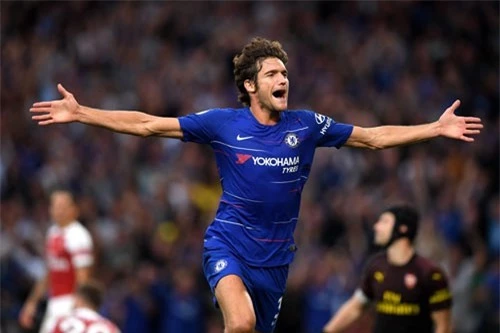 Hậu vệ trái: Marcos Alonso (Chelsea).