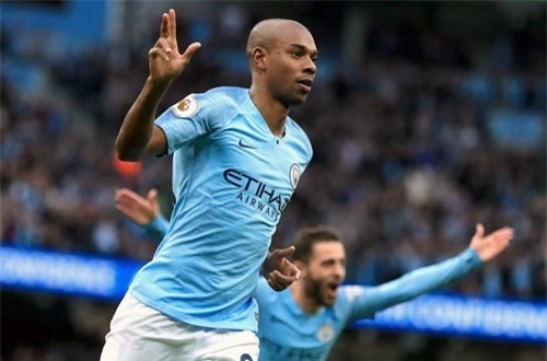 Tiền vệ: Fernandinho (Man City).