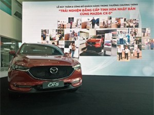 10 khách hàng may mắn trúng chuyến đi Nhật khi mua Mazda CX-5