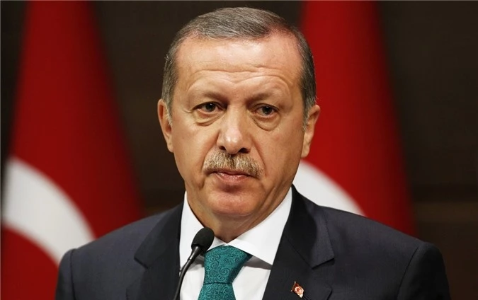 Tổng thống Thổ Nhĩ Kỳ Recep Erdogan.